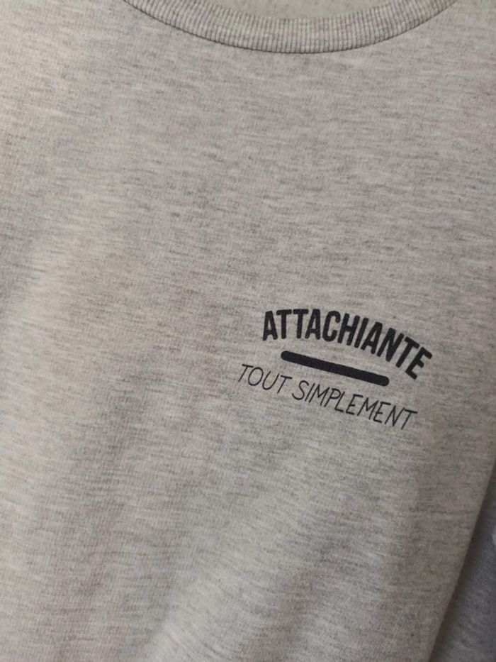 Sweat polaire d'intérieur Imprévu Homewear taille S - photo numéro 4