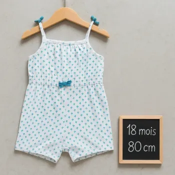 Combi-short - Taille 18 mois 80cm - Obaïbi