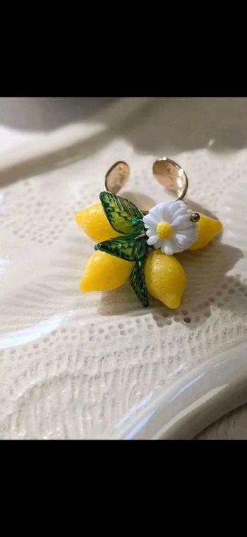 Bague Neuve Citrons 🍋 Réglable