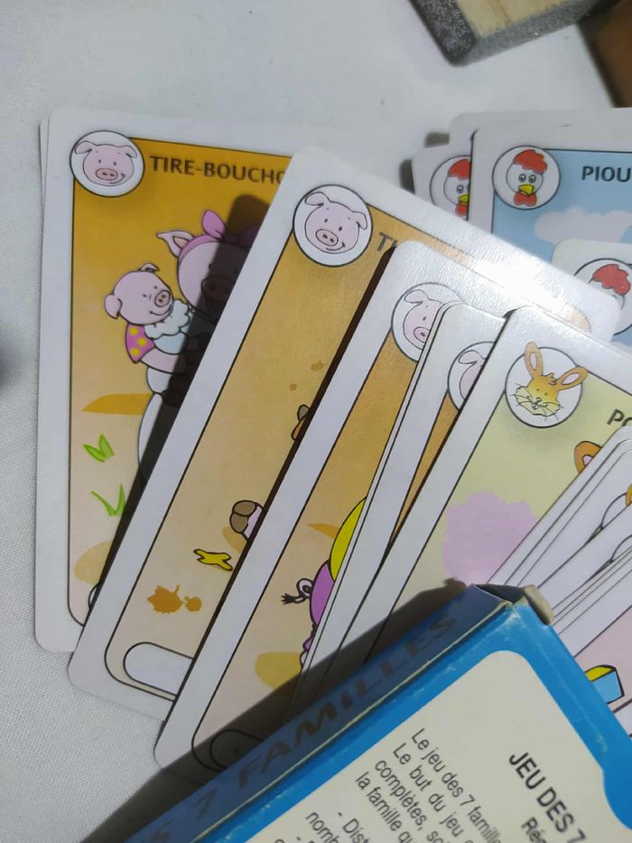 Jeux des 7 familles, animaux de la ferme - photo numéro 5