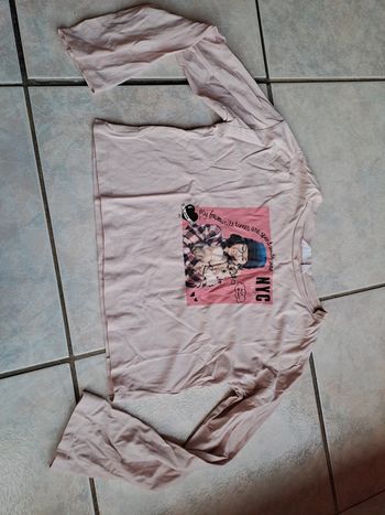 T shirt manches longues taille 146 152 cm