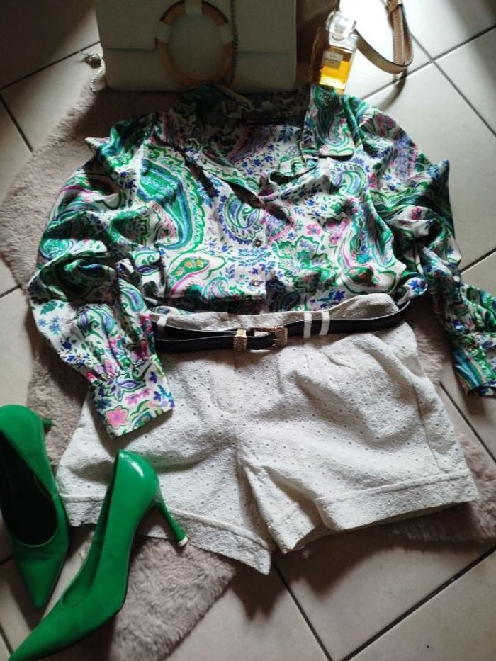 Short broderie Anglaise Ici et Maintenant