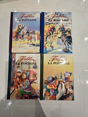Livre les fable de la fontaine