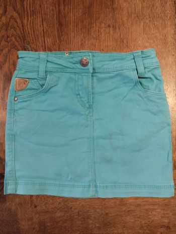 Jupe en jeans turquoise 💚