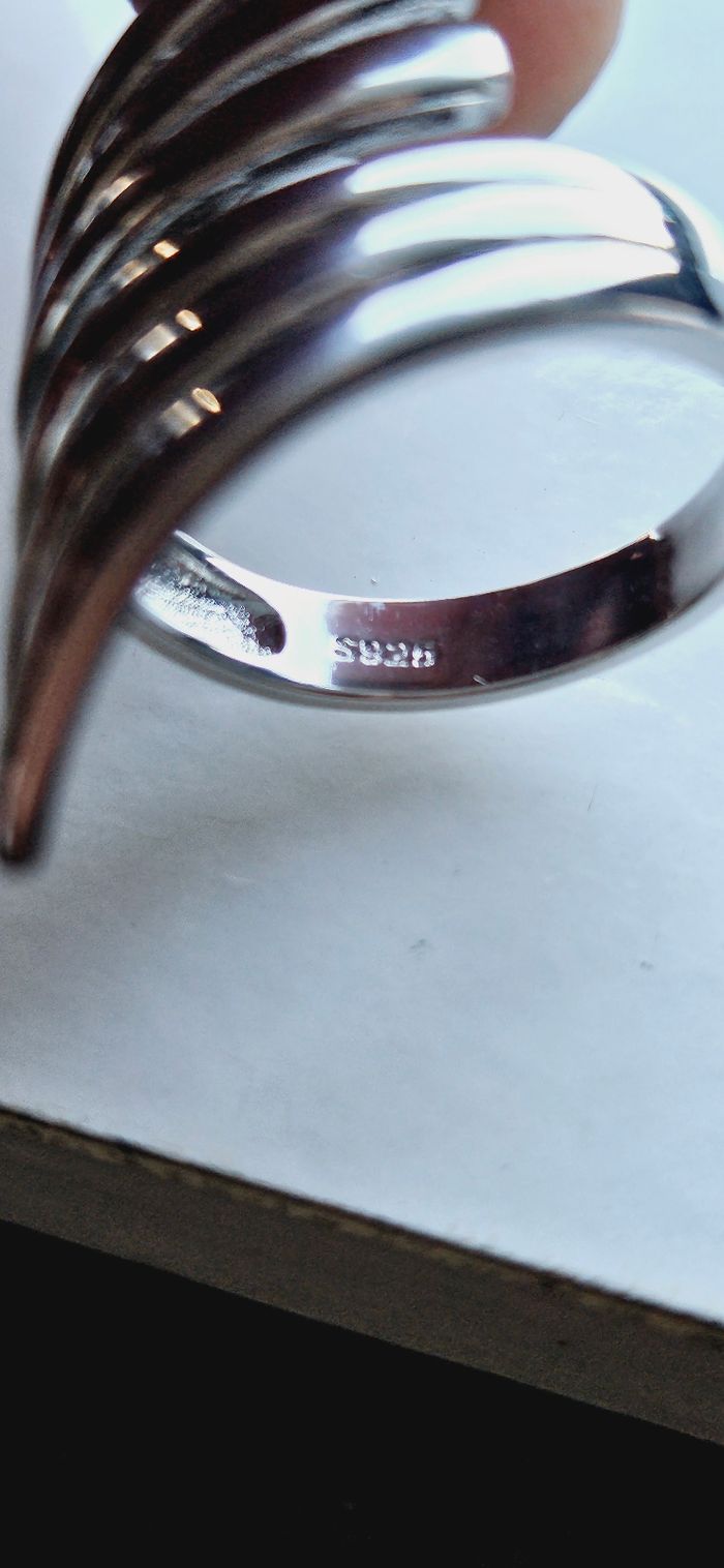 Jolie bague en argent massif 925 - photo numéro 7