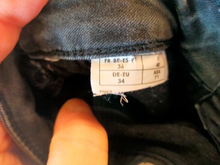 Jean denim Pimkie t 34 - photo numéro 4