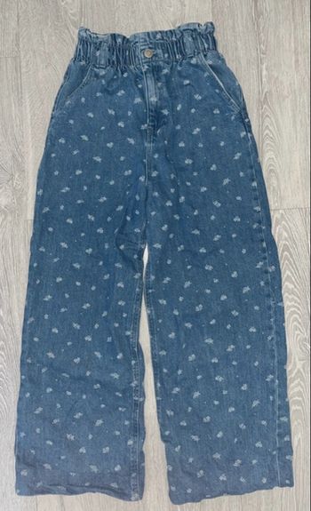 Jean fille 12 ans - très bon état - réglable à la taille 