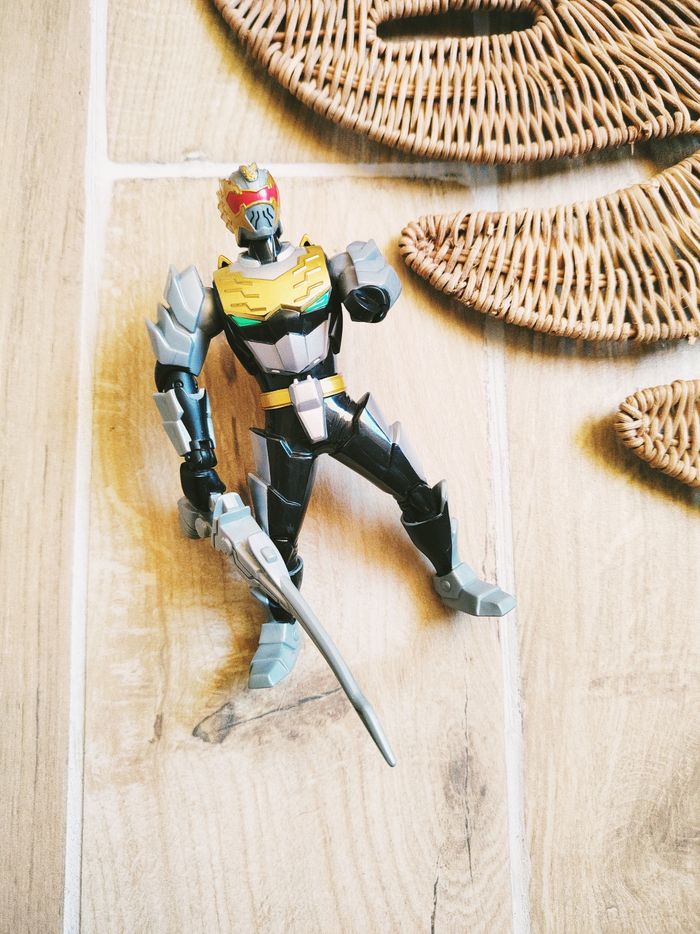 🙅 Power rangers megaforce figurine Robo Knight battle Morphin rotatif