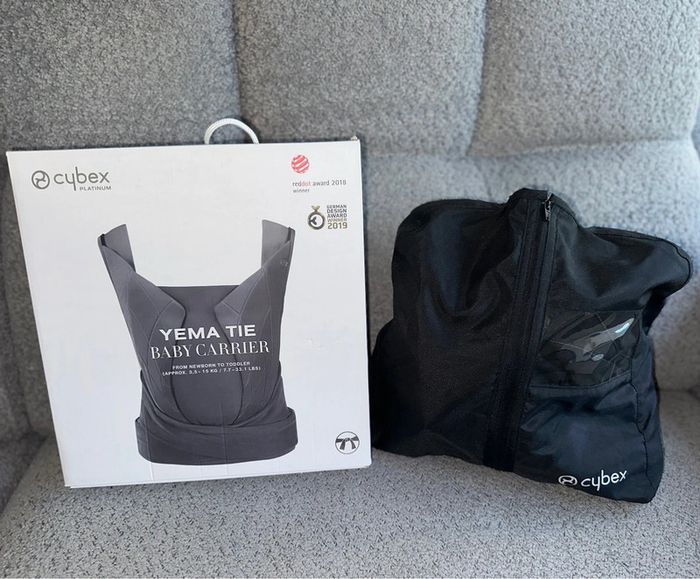Porte bébé Cybex platinum Yema Tie Noir