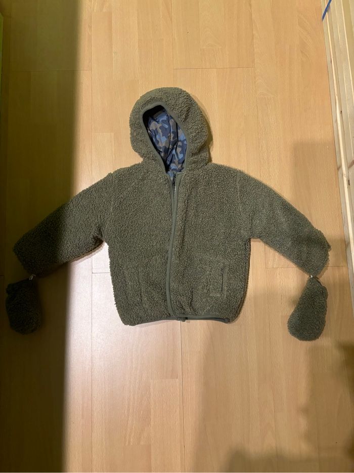 Manteau réversible bébé 18 mois