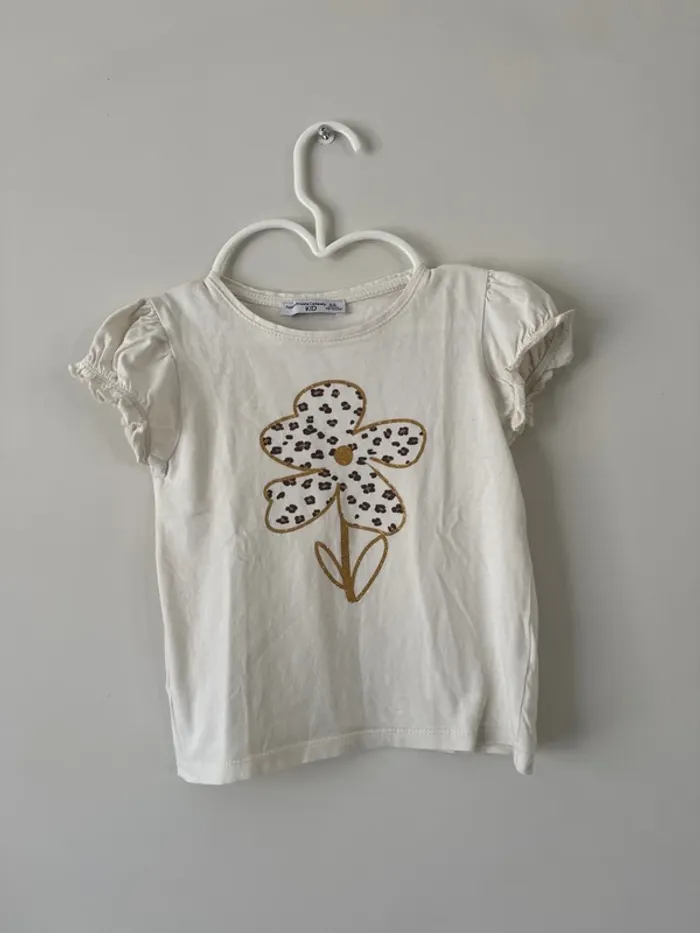 👚 t-shirt - fille - 6 ans - 114-123 cm - fashion private company - très bon état