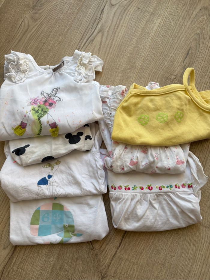 lot tee shirt manche courte