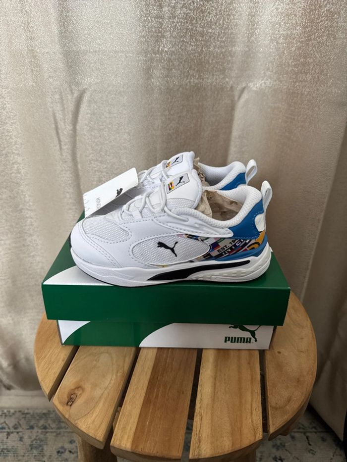 Baskets Puma bébé blanches neuves – Taille 25