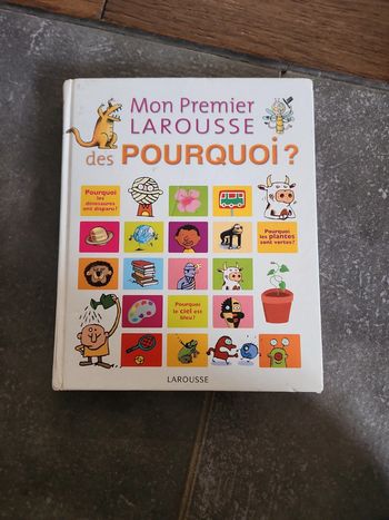 Livre : mon premier Larousse des pourquoi?