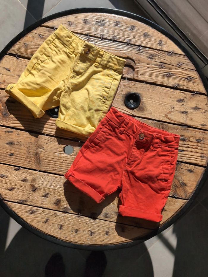 2 shorts tape à l'oeil