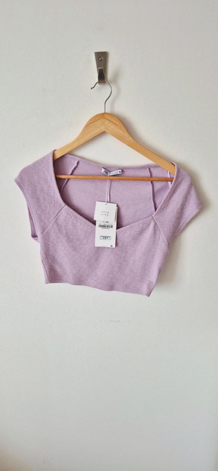 Crop top Zara Taille L