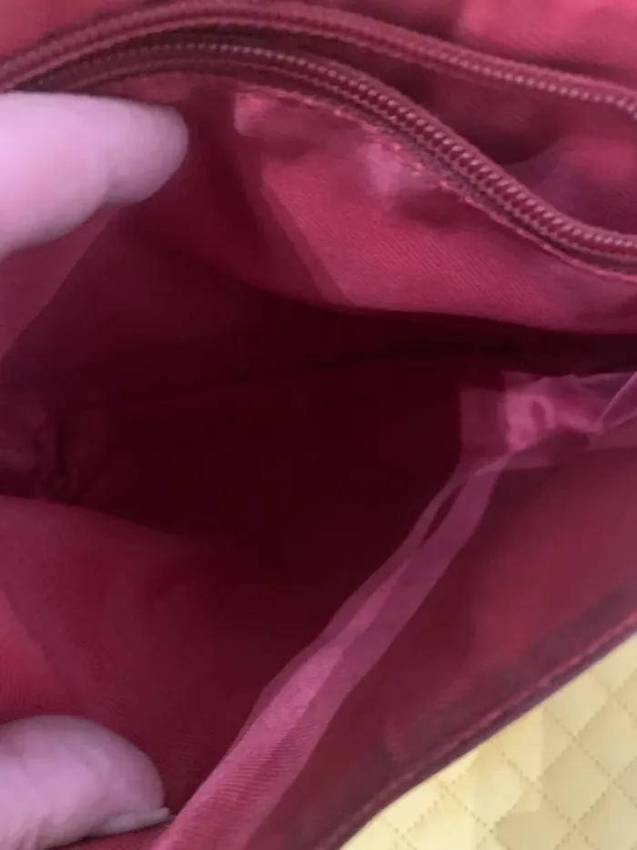 Sac à main Muska cuir bordeaux - photo numéro 8