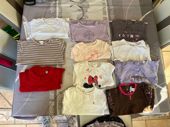 Lit de tee shirt manches longues