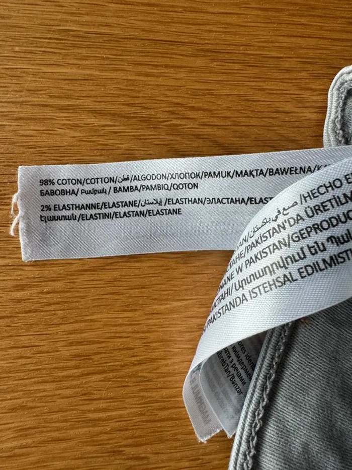 Jeans gris coupe skinny modèle Louise - Taille 4 Ans - photo numéro 10