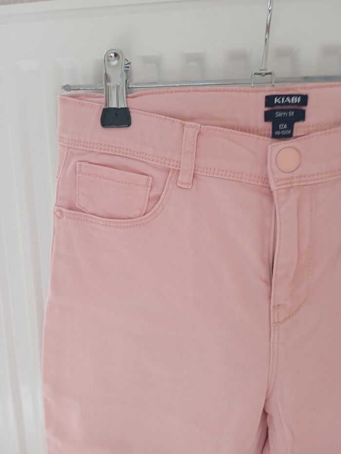Jean slim rose Kiabi fille 12 ans - photo numéro 3