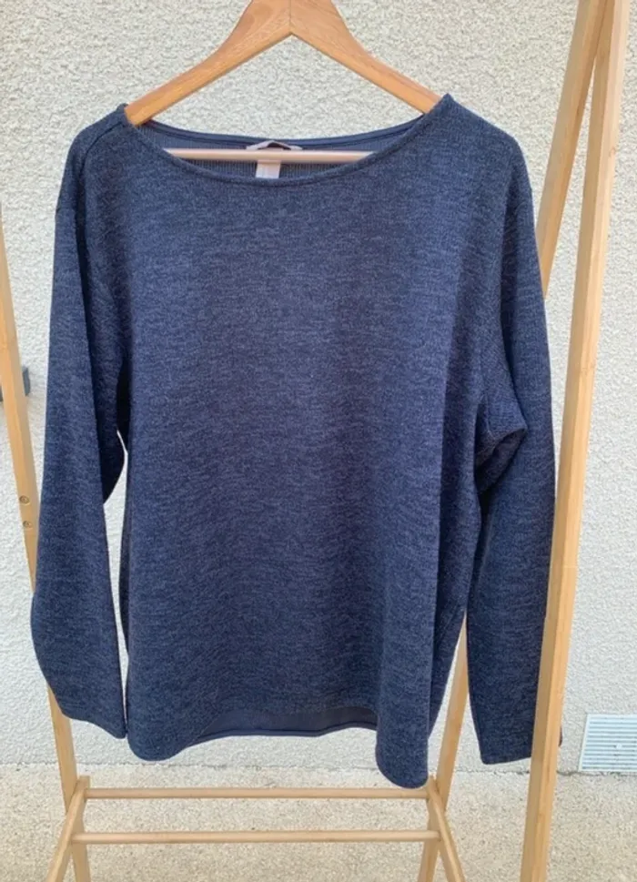 Pull h&m bleu marine léger