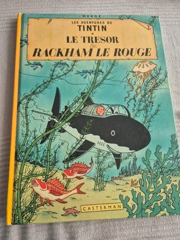 BD Tintin Le trésor de Rackham le rouge