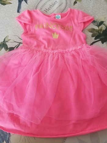Robe Princesse 9 mois.