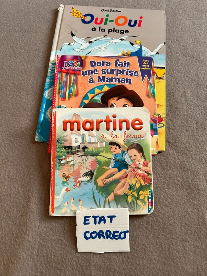 Lot de 3 livres