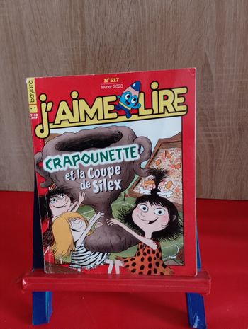 J'aime lire, n° 517 : Crapounette et la soupe de Silex