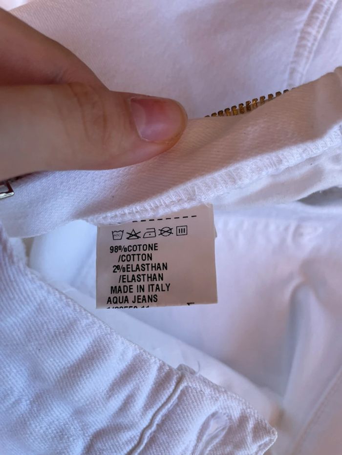 Jean blanc taille 42 - photo numéro 4