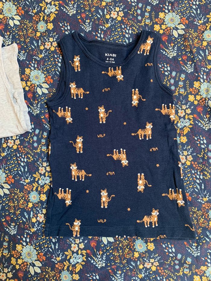 6 maillots de corps 5 ans / Kiabi - photo numéro 10