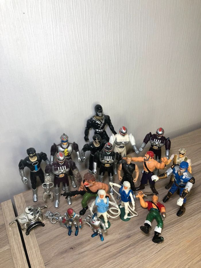 Lot de jouets figurines action figure Space adventure vintage bootleg KO Ninja