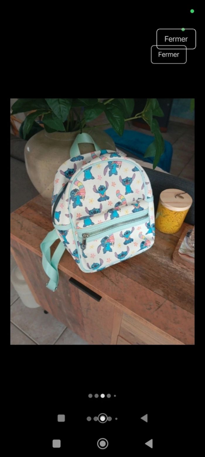 Sac à dos Stitch Disney - photo numéro 3