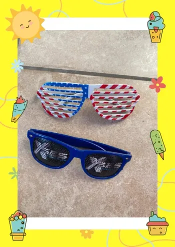 Lot lunette fantaisie