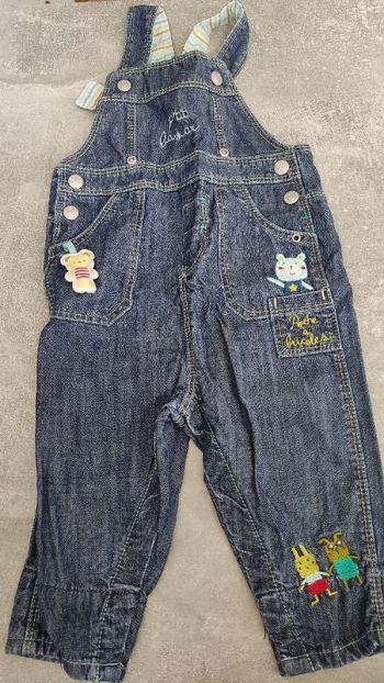 Salopette bébé garçon 6 mois