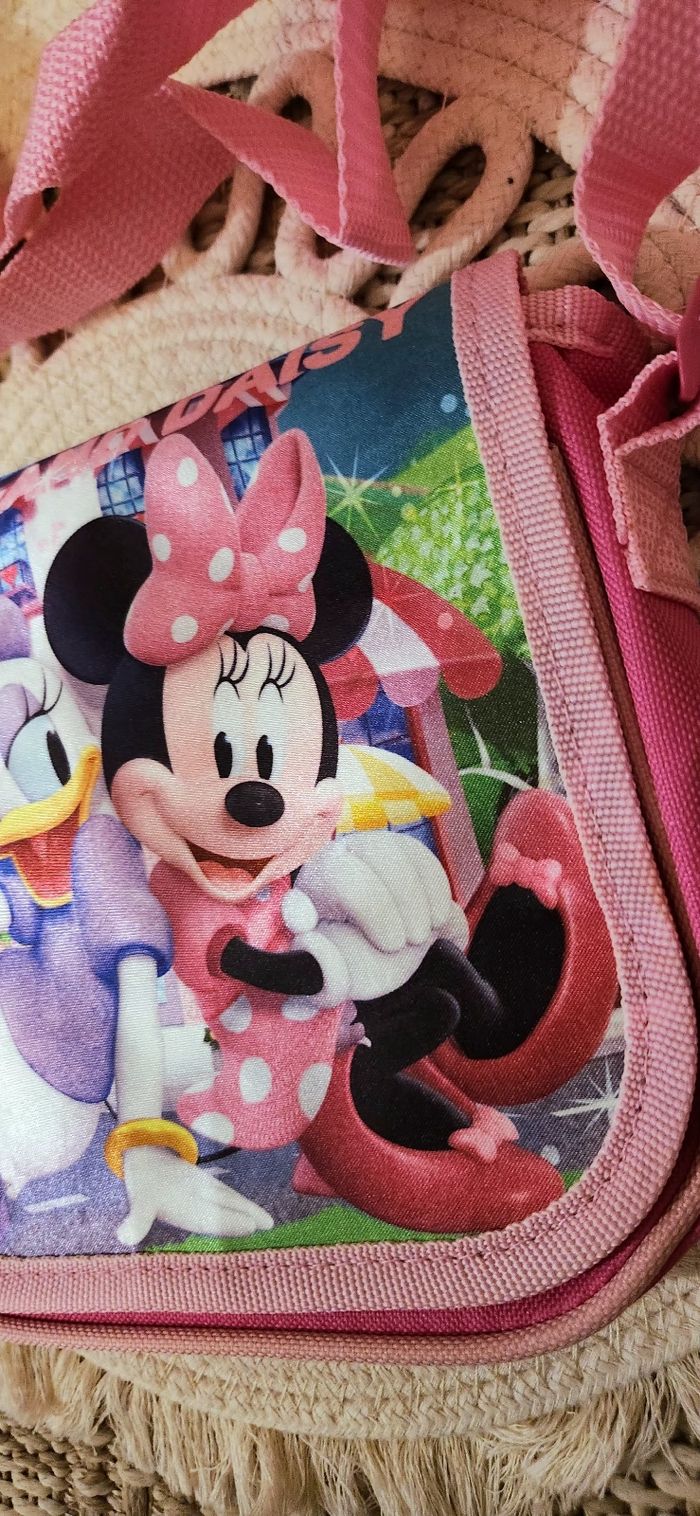 Sacoche Bandoulière Minnie Disney Rose - photo numéro 3