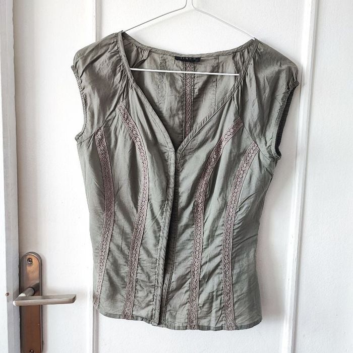 Bluse sans manches, haut ete, t-shirt manches courtes