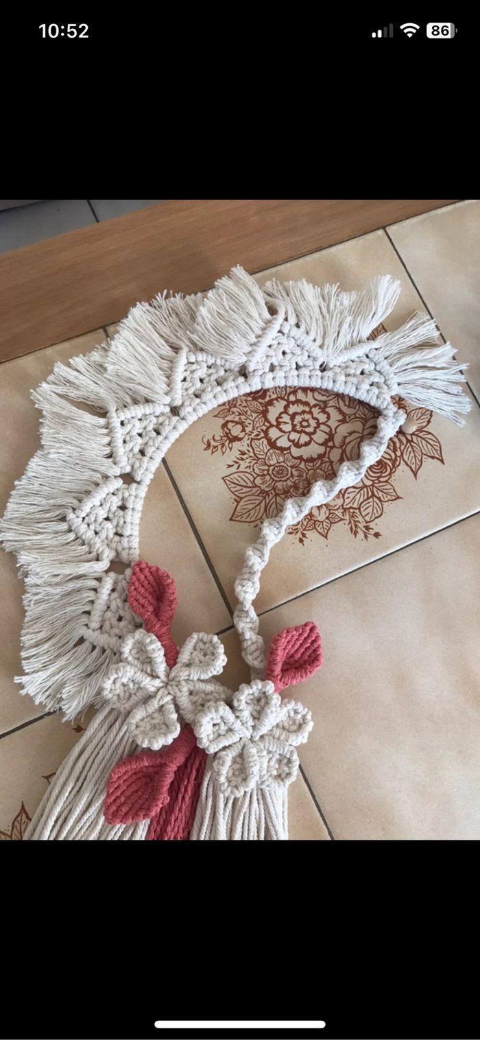 Magnifique macramé  fait main ! - photo numéro 2