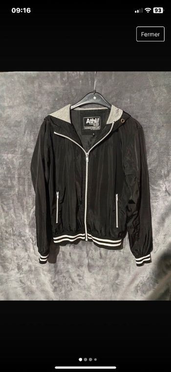 Veste noir et blanc Athl// sport taille s