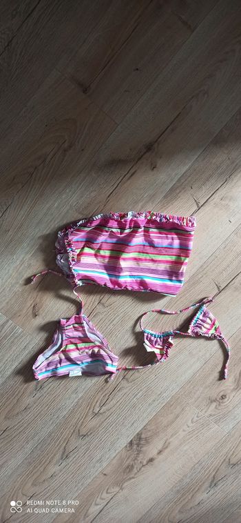 Maillot de bains 3 p 6 ans