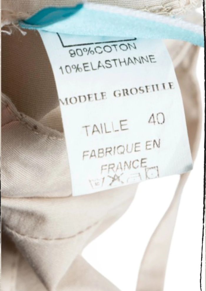 Robe longue asymétrique beige Pecca Taille 40 - photo numéro 9
