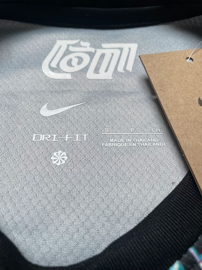 Maillot concept foot Corée noir taille S - photo numéro 8
