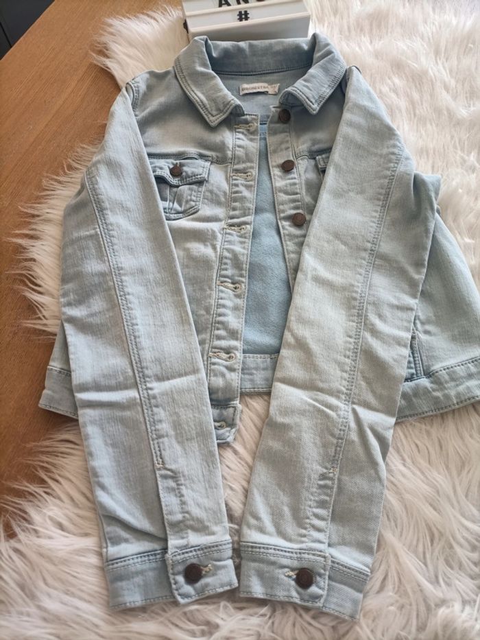 Veste en jeans fille 12 ans - photo numéro 4