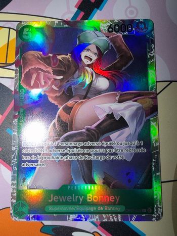 One Piece Jewelry Bonney OP07-026 SR Alt Art FR NM