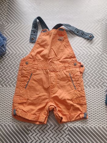 Salopette short