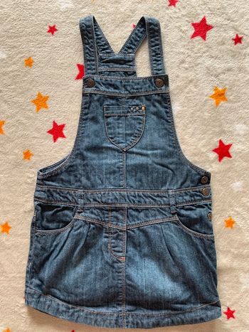 Robe salopette NKY Bleue 8 ans – Parfaite pour la rentrée, 128 cm