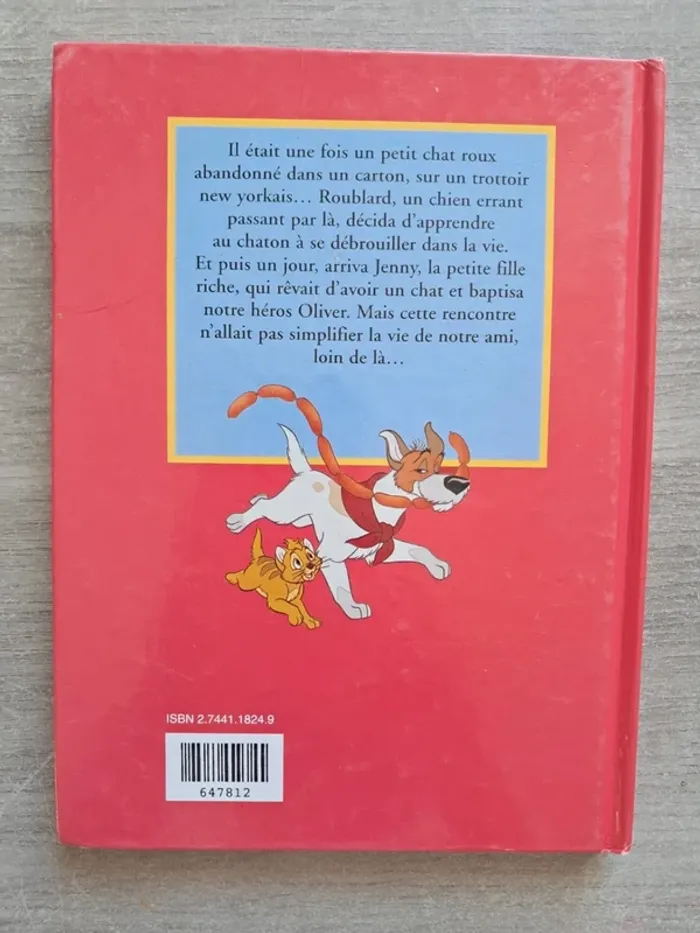 Livre les classiques Disney Oliver et compagnie - photo numéro 2