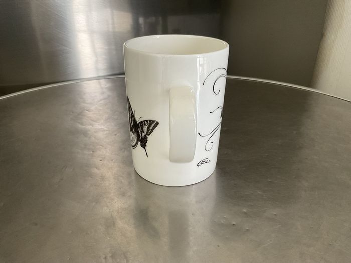 Mug gothique papillon tête de mort - photo numéro 2