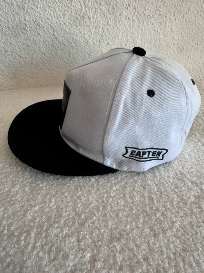 Casquette N°86 Brooklyn Twenty  – Snapback noir & blanc – Taille unique réglable - photo numéro 3