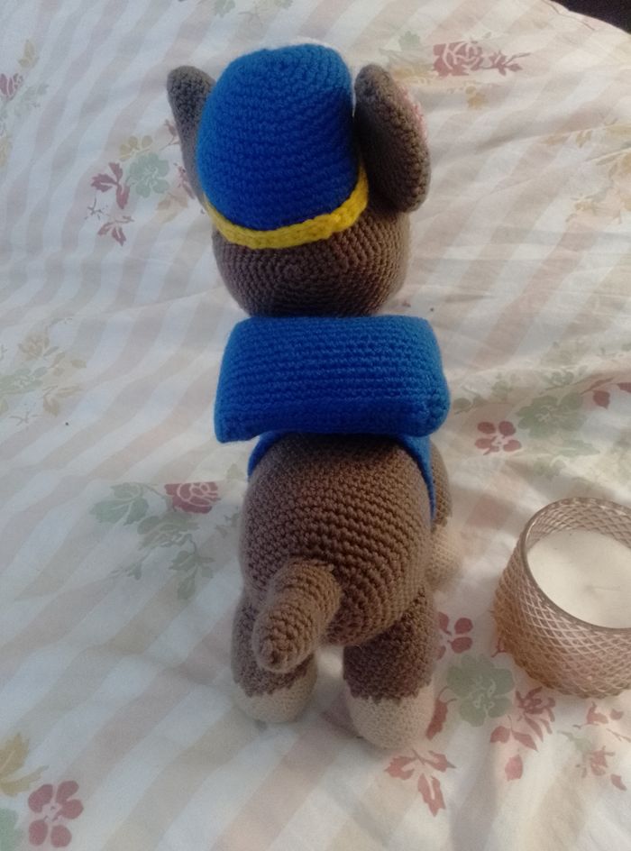 Peluche pat patrouille tricoté - photo numéro 4